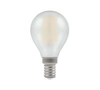 Crompton Lamps LED Golfball 5W E14 Dimmable Filament Warm White Pearl (40W Eqv)