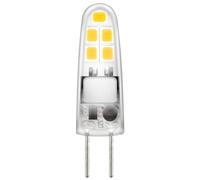 Crompton Lamps LED G4 Capsule 2W 12V AC DC (10W Equivalent) 2700K Warm White Clear 190lm Replacement Silicon Light Bulb