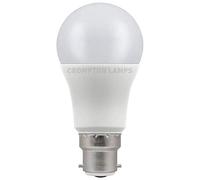 Crompton LED GLS Thermal Plastic 11W B22d Cool White Opal Dimmable