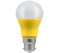 Crompton Lamps LED GLS 9W B22 110V Warm White Opal Yellow (60W Eqv)