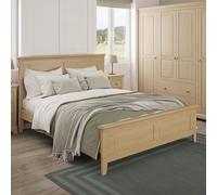 Cromwell Bed - Sizes Available - Oak