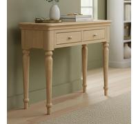 Cromwell Dressing Table - 2 Drawer - Oak