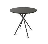 Crona Steel Bistro Table Circle Outdoor Brunner