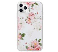 Crong Case for iPhone 11 Pro Flower Series Standard 02 Elegant Protection, White