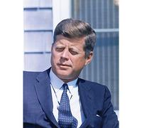 Cronkite President JFK Kennedy Interview Photo Large Print Poster Wall Art Decor Picture