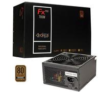 CRONUS 700ATV FX PRO 700W PSU 140mm Silent Cooling Fan 80 PLUS Bronze Non Modular Flat Black Cables Supreme Performance power supply unit