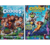 CROODS 1-2 COMPLETE COLLECTION / 1. THE CROODS / 2. THE CROODS - A NEW AGE = ULTIMATE 2x DVD UK SET