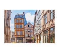 Crooked house，Jigsaw Puzzle Adults Kids Children's Educational Toy Personalized Gift（75x50cm）-AL98