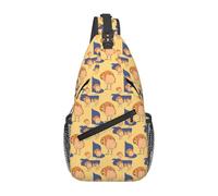 Crooked Owl It is a casual crossbody bag for men with high storage capacity and a patch pocket on each side.