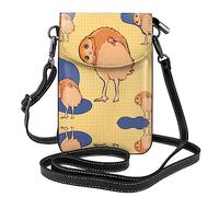 Crooked Owl Leather Cell Phone Purse, Lightweight Crossbody Cell Phone Bag, Travel Bag with Credit Card Slots Women's Shoulder Bag