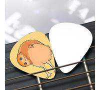 Crooked Owl Patterned guitar pick set - (thin/medium/thick), widely compatible with all kinds of stringed instruments,