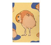 Crooked Owl Picture puzzle.Wooden Jigsaw Puzzle for Adults Kids, Challenging jigsaw puzzle decorations