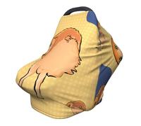 Crooked Owl Versatile full-print Stroller Chair Cover/Nursing Cover, specially designed for your baby