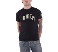 Crooked Young Applique Logo T Shirt Bring Me The Horizon Black XL