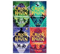 Crookhaven Series 4 Books Collection Set by J.J. Arcanjo (The School for Thieves, The Forgotten Maze, The Island Heist, The Impossible Fortress)