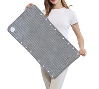 Croovepi Heating Pad for Back - 24x12 Inch Period Cramp Relief Mat - Soft Washable Heat Relief Pad for Shoulder Neck Knee Waist Foot Menstrual Women Men Dad Mom Elderly