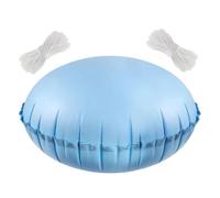 Croovepi Pool Pillow Float | Winterizing Ice Equalizer - 4x4 Ft Inflatable Pillow with Rope for Swimming Pool Lake River Tubing Backyard Beach Resort Spa Hot Tub Party