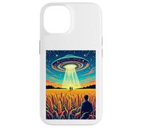 Crop Circles - Message in the field UFO alien vintage Case for iPhone 14