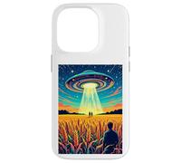 Crop Circles - Message in the field UFO alien vintage Case for iPhone 14 Pro