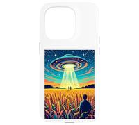 Crop Circles - Message in the field UFO alien vintage Case for iPhone 15 Pro