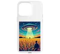 Crop Circles - Message in the field UFO alien vintage Case for iPhone 15 Pro Max
