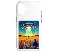 Crop Circles - Message in the field UFO alien vintage Case for iPhone 16