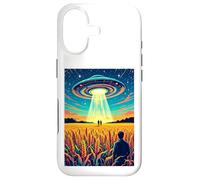 Crop Circles - Message in the field UFO alien vintage Case for iPhone 17