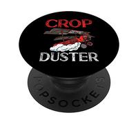 Crop Duster Flier Copilot Fly High Plane Navigation Airplane PopSockets Swappable PopGrip