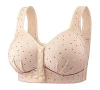 Crop Top Bras for Women UK Front Fastening Bras for Women UK Cute Sexy Push up Everyday Seamless Bralettes Elegant Underwear with Wide Straps Comfortable Brassiere Plus Size Bra