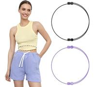 Crop Tuck Adjustable 2Pcs Band Crop Tuck Tool for Tucking Shirts and Sweater Elastic Band to Change The Style of Your Tops