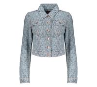 Cropped Denim Jacket - female - Diesel - Denim Jackets - Blue - 2XS - Jackets 2XS