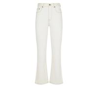Stylish Denim Jeans- female- Tory Burch- Bootcut Jeans- White- W28- Jeans W28