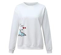 Cropped Hoodie,Women Dinosaur Pullover Cute Shirt For Lovers Matching Sweatshirts For Couple Wedding Anniversary Newlywed