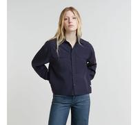 Cropped Pocket Shirt - Dark blue - Women L