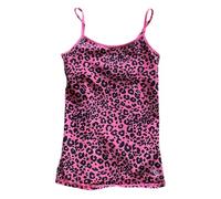 Cropped Top Y2k Leopard Print Spaghetti Strap Tops Grunge 2000s Cheetah Tanks Women Vintage Camisole
