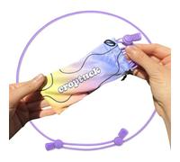 Croptuck Original Adjustable Crop Tuck Waist Band Tool for Tucking Shirt and Sweater Top Size, Lavender, Large (18-24)