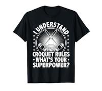 Croquet Game Saying For A Funny Croquet Player T-Shirt