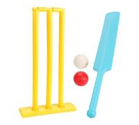 Croquet Set with Stand | Fun Croquet Wickets with 2 Balls | Safe Crickets Bat Set, Enhance Strength Play Toys for Children Parent-Child, Hand-Eye Coordination