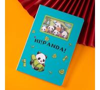 croselyu notebook creative account book diary Creative Graffiti Book Hand-Painted Stationery Hand-Book Stationery and Office Supplies,1ce (blue)