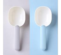 croselyu Pet Feeding Spoon, Dog Food Spoon, Dog Food Shovel ABS Dog Food Shovel Spoon, Cat Food Shovel, 2 Pcs (grey)