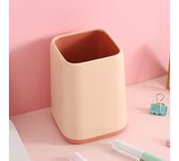 croselyu Simple Pen Holder Storage Pen Holder Makeup Brush Vase Brush Pot Cute Pen Holder Desk Decoration,1 Pce (Pink,Ordinary)