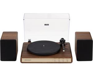 Crosley C65 Bluetooth Record Player Bookshelf Speakers Audio Technica Needle