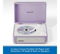 Crosley Cruiser CD Player Portable With Bluetooth FM Radio Built-In Speakers