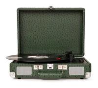 Crosley Cruiser Deluxe Bluetooth Turntable Green Ostrich RRP 89.99 lot GD