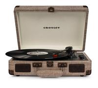 Crosley Cruiser Deluxe Plus Portable Record Player with Bluetooth - Havana