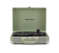 Crosley Cruiser Deluxe Mint Bluetooth Turntable RRP 89.99 lot GD