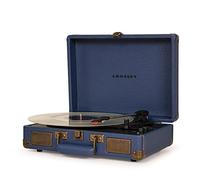 Crosley Cruiser Deluxe Plus Portable Record Player with Bluetooth - Navy