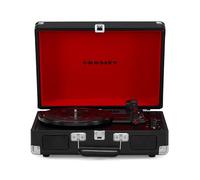 Crosley Cruiser Deluxe Black Bluetooth TurntableRRP 89.99 lot GD