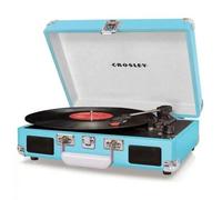 Crosley Cruiser Plus Record Player Bluetooth Turquoise RRP 89.99 lot GD