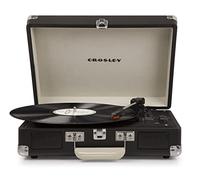 Crosley Cruiser Plus Turntable, Bluetooth Record Player, Chalkboard | 3-Speed Suitcase Vinyl Player, Home Turntables for Vinyl Records, Built in Stereo Speakers, Bluetooth Receiver, AUX Input